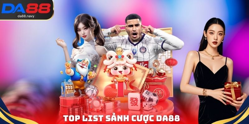 Top list sảnh cược DA88